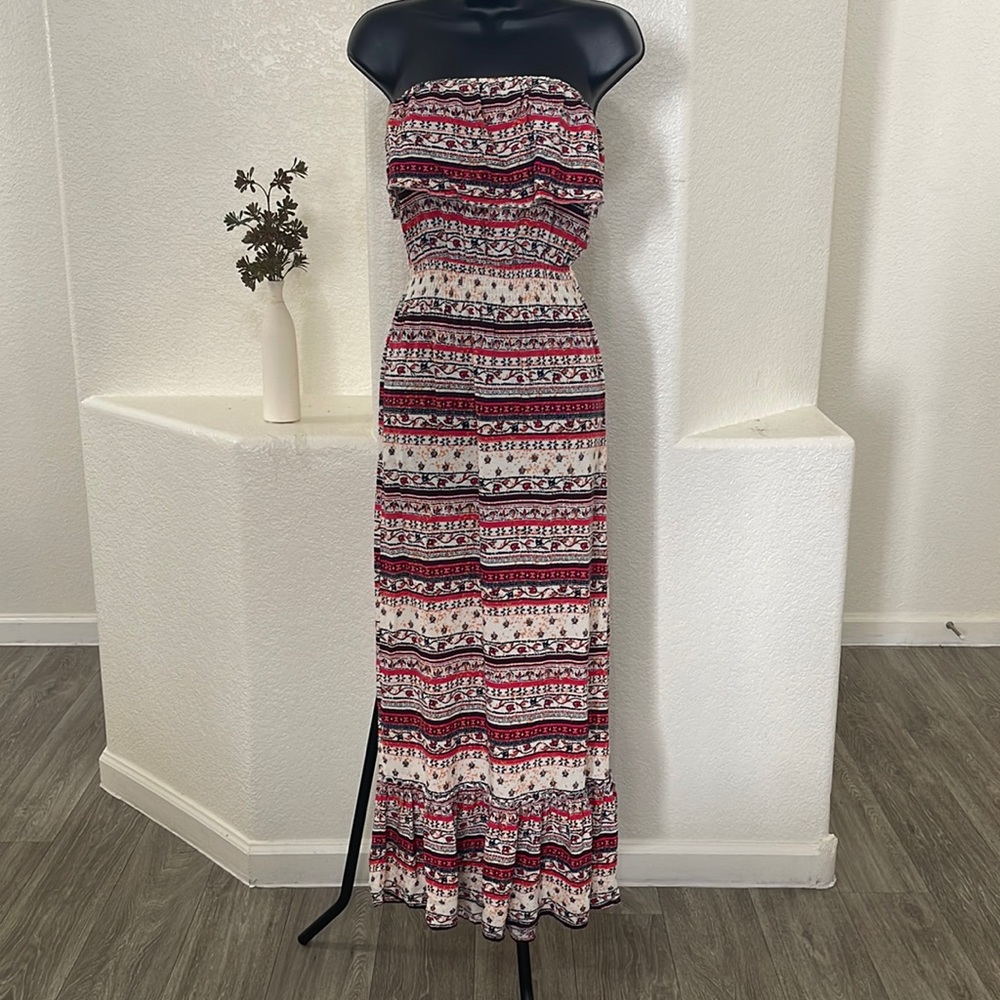 Strapless Maxi Dress